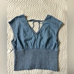Old Navy Waist Defined Smock Top